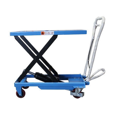 Eoslift 330 lbs. Weight Capacity, 28" x 18" Table Size, Light Duty Scissor Lift Table TA15, 29.7" Raised Height TA15